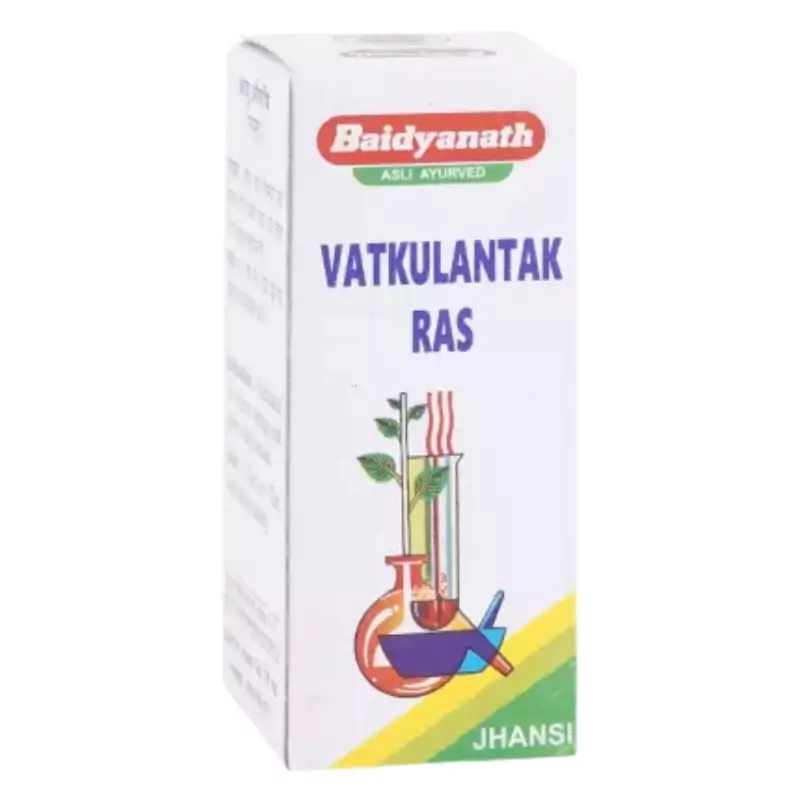 Baidyanath Jhansi Vatkulantak Ras, 25 Tablets-1.webp